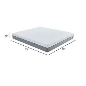 Novilla Twin Mattress 10 Inch Gel Memory Foam for Comfort