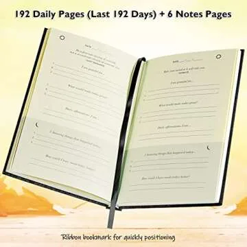 PUKYO The Gratitude Journal, manifestation journal, Daily Journal with Prompts for Affirmation, Happiness, Mindfulness, Positivity, Wellness, Undated Journal for Women & Men(8.5 * 5.5 inches)