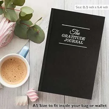 PUKYO The Gratitude Journal, manifestation journal, Daily Journal with Prompts for Affirmation, Happiness, Mindfulness, Positivity, Wellness, Undated Journal for Women & Men(8.5 * 5.5 inches)