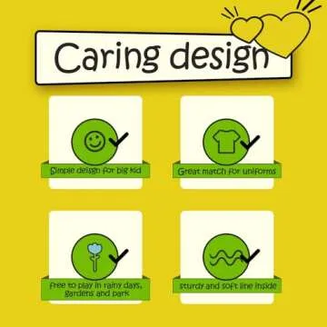 KomForme Kids Rain Boots, Waterproof Rubber Matte Boots with Reflective Stripes and Easy-on Handles Yellow, 1 Big Kid