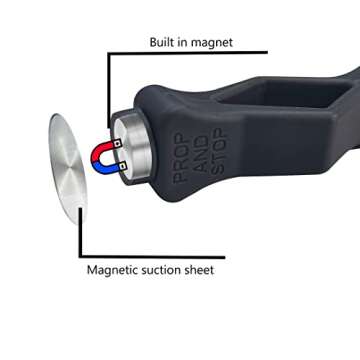 Front Load Washer Door Prop Magnetic,Washing Machine Door Stopper Holder can Keep your Washing Machine Dry,Prevent Odor