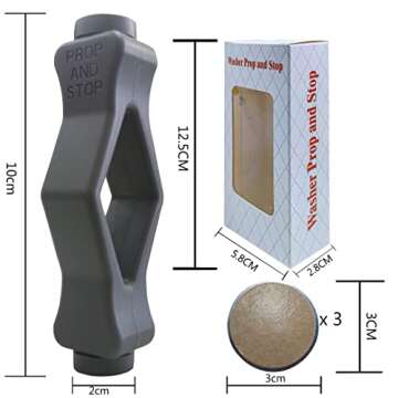 Front Load Washer Door Prop Magnetic,Washing Machine Door Stopper Holder can Keep your Washing Machine Dry,Prevent Odor