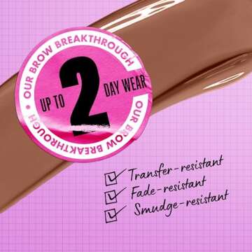 NYX Professional Makeup Longwear Eyebrow Gel for Perfect Brows