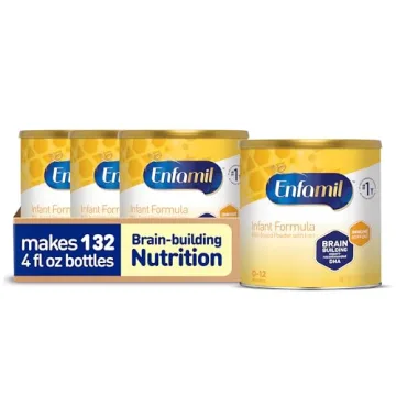 Enfamil Infant Formula - Brain-Building Nutrition for Babies, Pack of 4