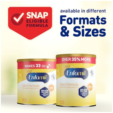 Enfamil Infant Formula with DHA & Iron for Brain Development