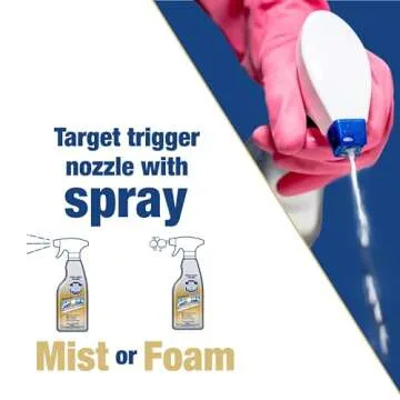 Bar Keepers Friend MORE Spray + Foam Multipurpose Cleaner (2 x 25.4 oz), Stain & Rust Remover for Bathroom, Kitchen & Outdoor Use on Stainless Steel, Aluminum, Brass, Tile, Ceramic, Porcelain & More