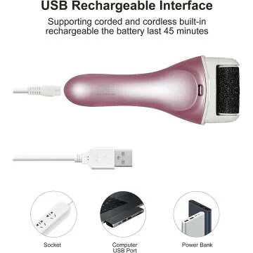 Electric Callus Remover Kit for Perfect Feet Care