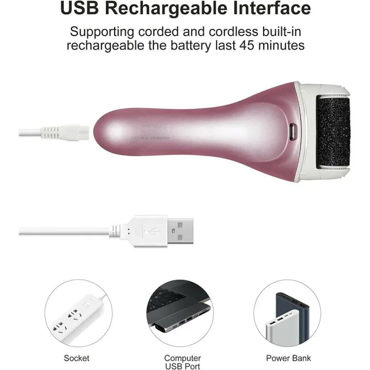 Electric Callus Remover Kit for Perfect Feet Care