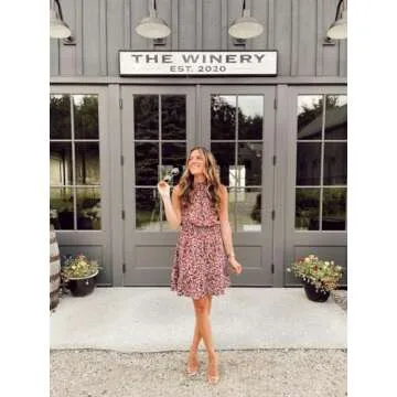 Floral Summer Dress for Women - Elegant Boho Style