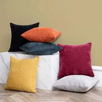 Anickal Fall Thanksgiving Pillow Covers Set of 2 - Burnt Orange