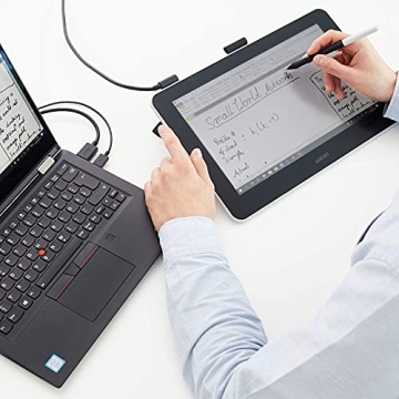 Wacom DTC133W0A One Digital Drawing Tablet - Ideal for Artists