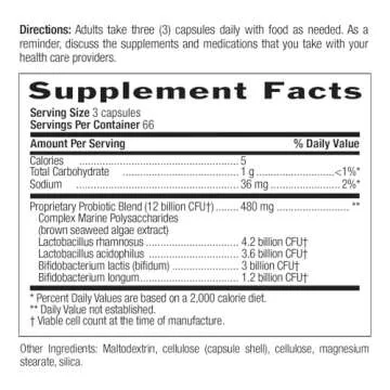 Country Life Acidophilus Probiotic - 12 Billion CFUs - Vegan & Gluten-Free