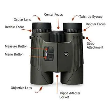 Vortex Optics Fury HD 10x42 Binoculars for Precise Rangefinding