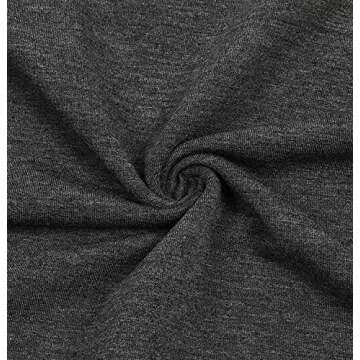 QIANRUO Halloween Town Est 1998 Sweatshirt Women Halloween Horror Spooky Graphic Tees Casual Fall Long Sleeve Pullover Tops (XL, Dark Gray)