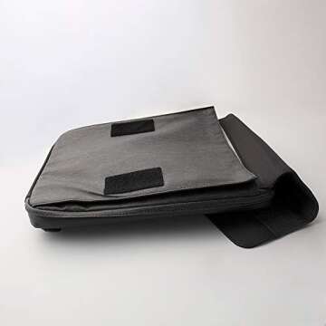 ETCHR Slate Satchel - 2 in 1 Art Travel Case and Messenger Bag for Art Supplies - Weatherproof Portfolio - Tripod Mountable for Plein Air