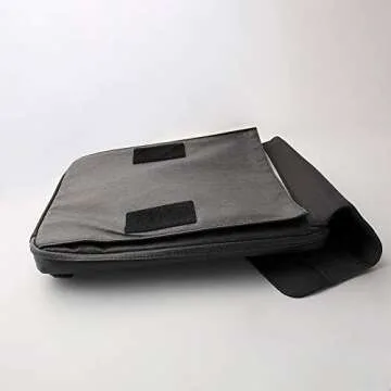 ETCHR Slate Satchel - 2 in 1 Art Travel Case and Messenger Bag for Art Supplies - Weatherproof Portfolio - Tripod Mountable for Plein Air