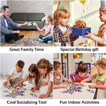 YOGEON Puzzles for Kids Ages 4-6, 3-5,36 Piece Dinosaur Puzzles for Toddler,Floor Puzzle Age 5-7 Children Learning Preschool Educational Puzzles Toys for Boys and Girls