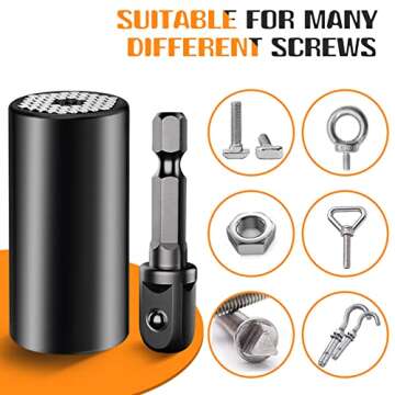 Stocking Stuffers for Men Adults,Gifts for Men,Super Universal Socket Tools Birthday Gifts for Men,C...