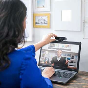 Logitech Brio Webcam - 4K Video, Auto-Focus, 90 fps Performance for Streaming and Calls