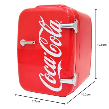 Cooluli Retro Coca-Cola Mini Fridge - Portable & Efficient