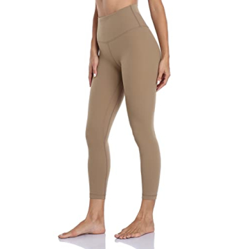 HeyNuts Essential 7/8 Leggings High Waisted Yoga Pants for Women, Soft Workout Pants Compression Leg...
