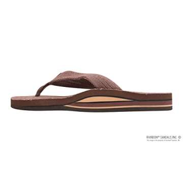 Rainbow Sandals Women's Double Layer Arch Hemp w/Wide Strap – Ultimate Comfort and Style