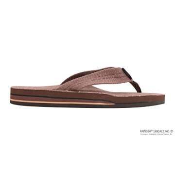 Rainbow Sandals Women's Double Layer Arch Hemp Sandals