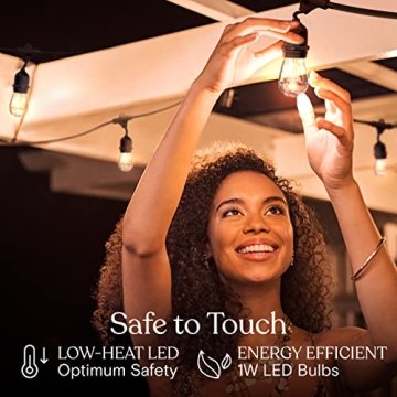 Brightech Ambience Pro LED String Lights for Outdoor Use