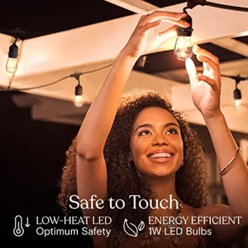 Brightech Ambience Pro LED String Lights for Outdoor Use