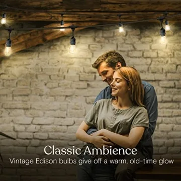 Brightech Ambience Pro LED String Lights for Outdoor Use