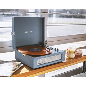 Crosley Voyager Vintage Bluetooth Turntable Portable Vinyl Player