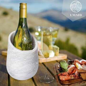 UMAID Marble Wine Chiller – A Stunning Gift for Wine Lovers