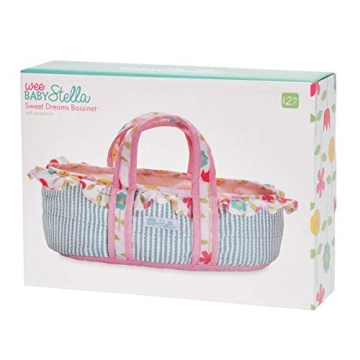 Wee Baby Stella Sweet Dreams Bassinet for Creative Play