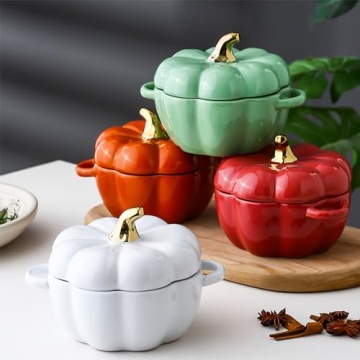 Cute Pumpkin Serving Bowl for Kitchen and Decor