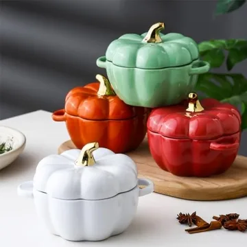 Cute Pumpkin Serving Bowl for Kitchen and Decor