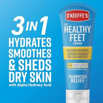 O'Keeffe's Exfoliating & Moisturizing Foot Cream - 2 Pack