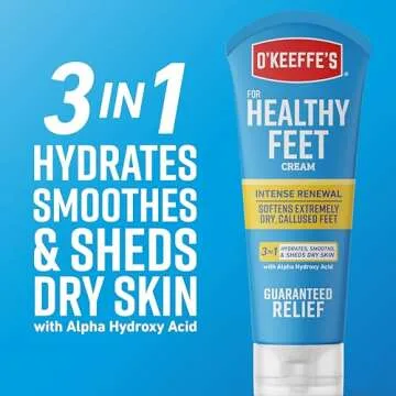 O'Keeffe's Exfoliating & Moisturizing Foot Cream - 2 Pack