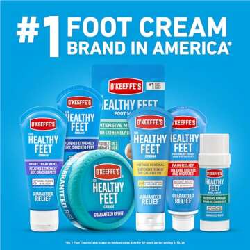O'Keeffe's Exfoliating & Moisturizing Foot Cream - 2 Pack