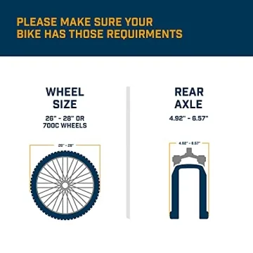 Alpcour Bike Trainer Stand – Portable Quiet Indoor Trainer