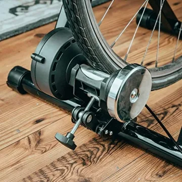 Alpcour Bike Trainer Stand – Portable Quiet Indoor Trainer