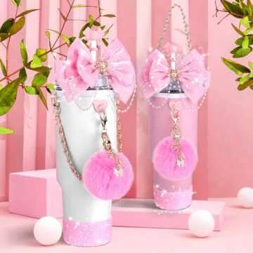 Cute Mity Rain Stanley Cup Accessory Set - Stylish Upgrade