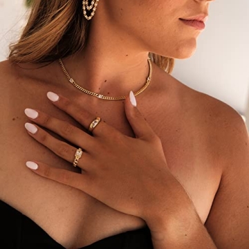 Aurelia Mae Chic Gold Dome Ring | Affordable Stacking Jewelry