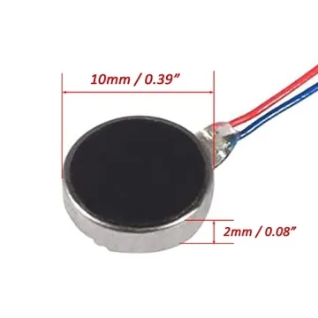 AEDIKO 30pcs Mini Vibration Motors DC 3V for Toys and Electronics