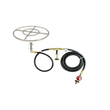 EasyFirePits Complete LP Deluxe Fire Pit Kit: Enjoy Year-Round Warmth