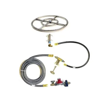 EasyFirePits Complete LP Deluxe Fire Pit Kit for All
