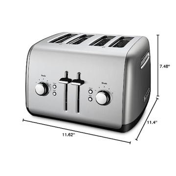 KitchenAid 4-Slice Toaster with High-Lift Lever - KMT4115