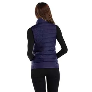 Sarin Mathews Women's Packable Lightweight Down Vest