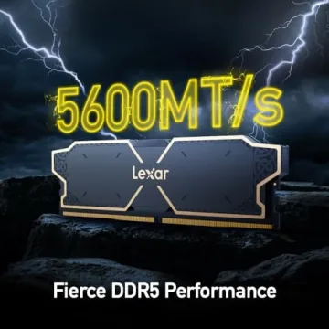 Lexar 32GB DDR5 THOR OC RAM 5600MT/s for High Performance