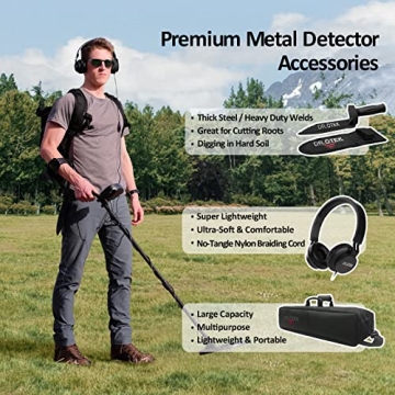 DR.ÖTEK Metal Detector for Adults with Waterproof Features