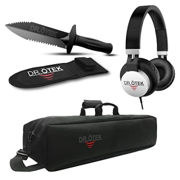 DR.ÖTEK Metal Detector for Adults with Waterproof Features